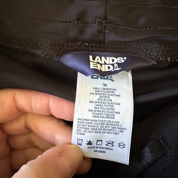 Women's Quick Dry Board Skort Swim Skirt Paisley Print Size 16 - Picture 3 of 3